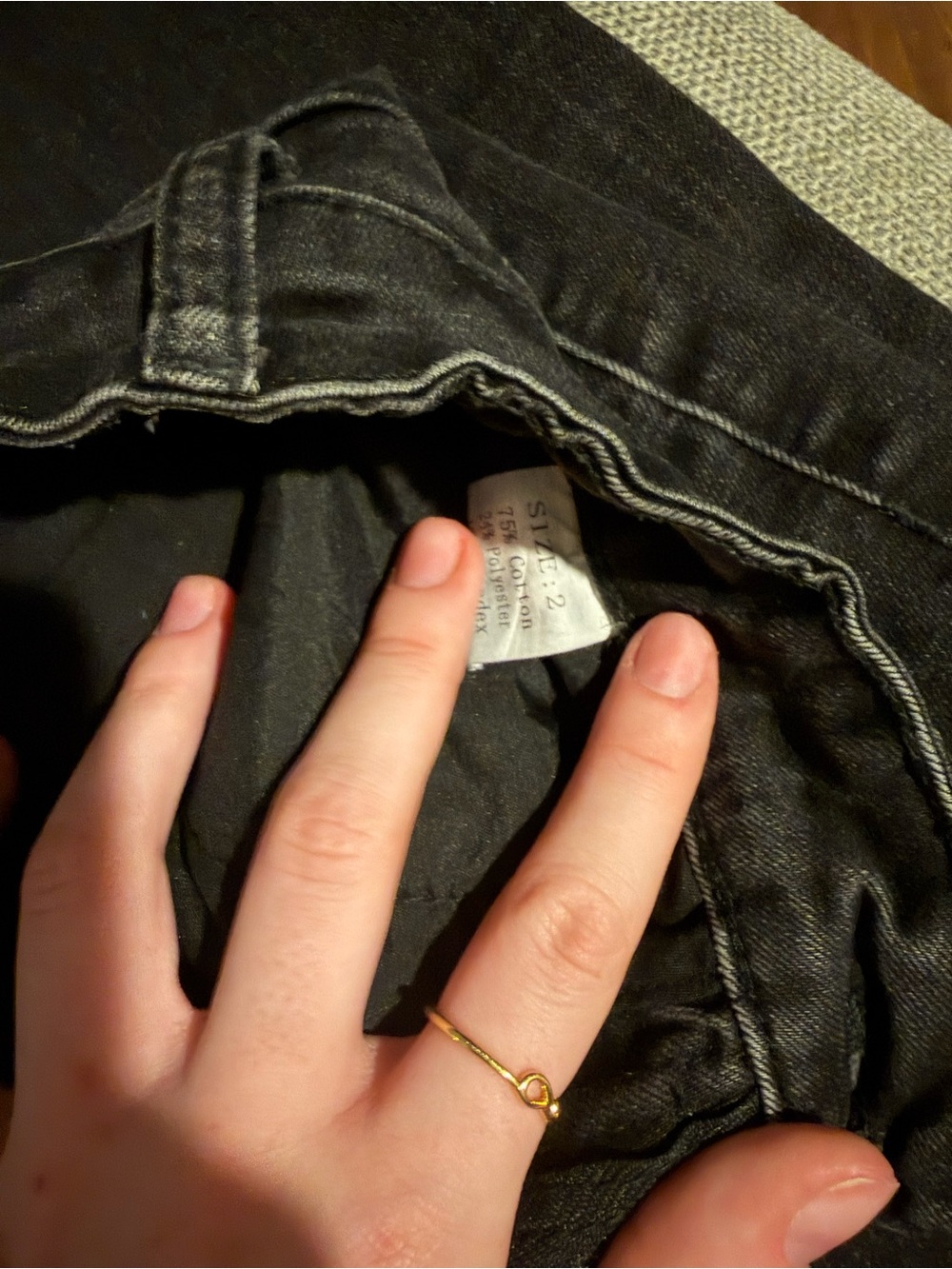 Amazon Women's Skinny Jeans in Black